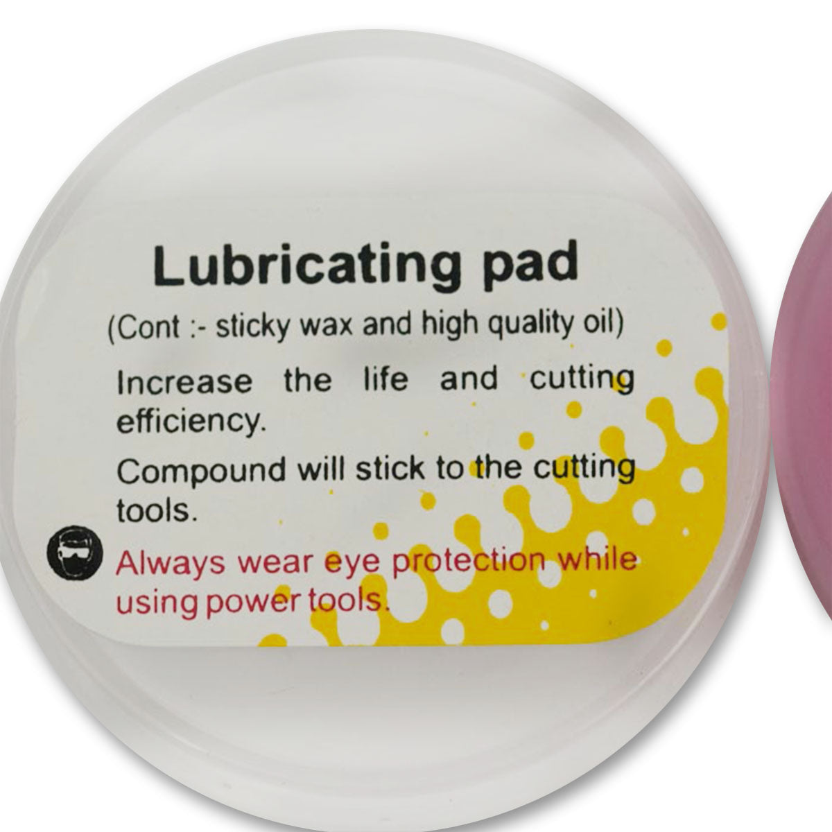 Burr lubricant wax not oil saw blades gravers draw plate taps dies diamond tools